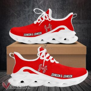 Johnson & Johnson Logo Custom Shoes, Best Running Shoes For Fans - Vesles2014S 1