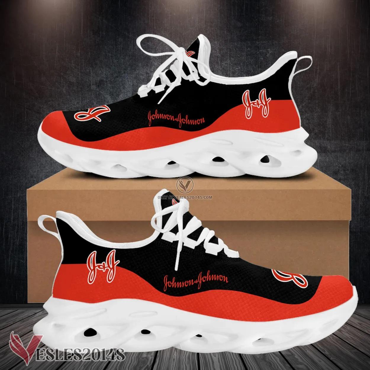 Johnson & Johnson Logo Custom Shoes Style 1, Best Running Shoes For Fans - Vesles2014S 1