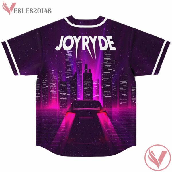 Joyryde Rave Black Purple Baseball Jersey For EDM Festivals - Vesles2014s 1