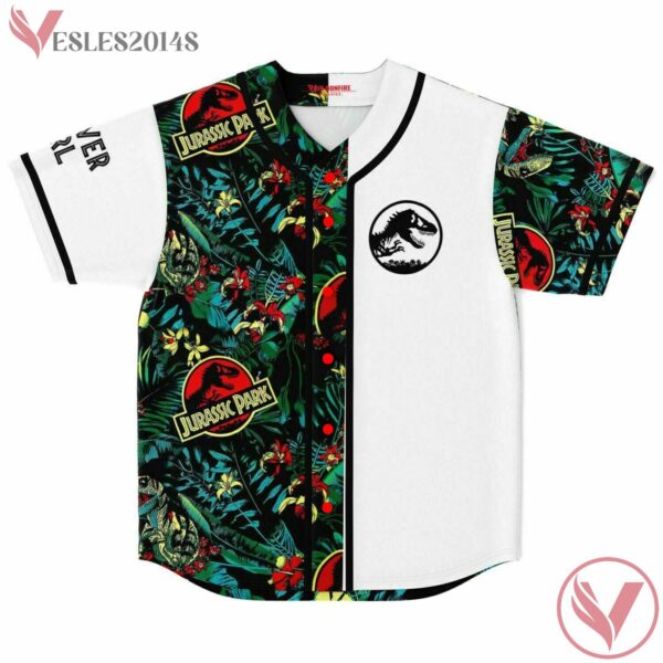 Jungle Flora Jurassic Park Custom Jersey - Vesles2014s