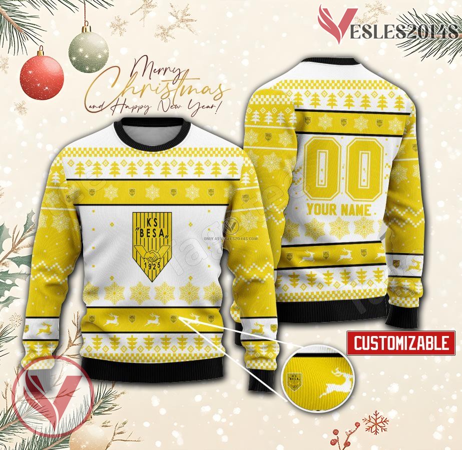KS Besa Custom Ugly Christmas Sweater, Unique Gift For Fans - Vesles2014s