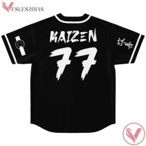 Kaizen Black Baseball Jersey - Vesles2014s 1