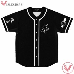 Kaizen Black Baseball Jersey - Vesles2014s