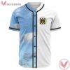 Kaking Custom White Blue Split Jersey - Vesles2014s