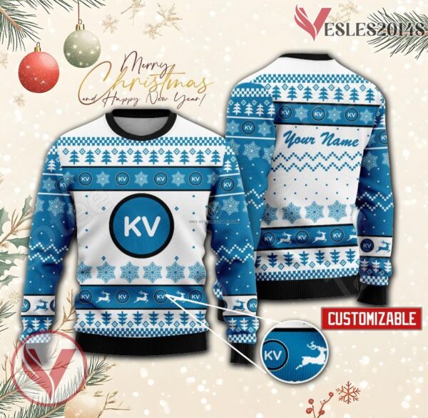 Kalamazoo Valley Community College Custom Ugly Christmas Sweater, Unique Gift For Fans - Vesles2014s
