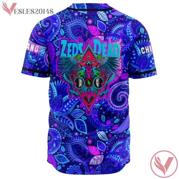 Kaleidoscope Blue Zeds Dead Rave Jersey For EDM Festivals - Vesles2014s 1