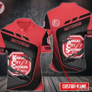 Kansas City Southern Railway Uniform Custom Clothes, Unique Gifts For Employee - Vesles2014s 3