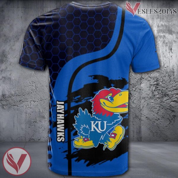Kansas Jayhawks NCAA Custom Shirt, Unique Sport Gifts For Fans - Vesles2014s 1