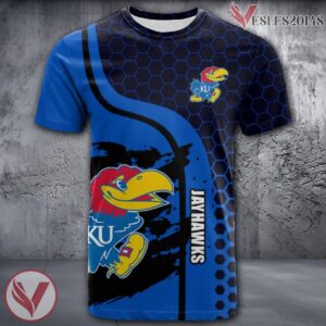 Kansas Jayhawks NCAA Custom Shirt, Unique Sport Gifts For Fans - Vesles2014s