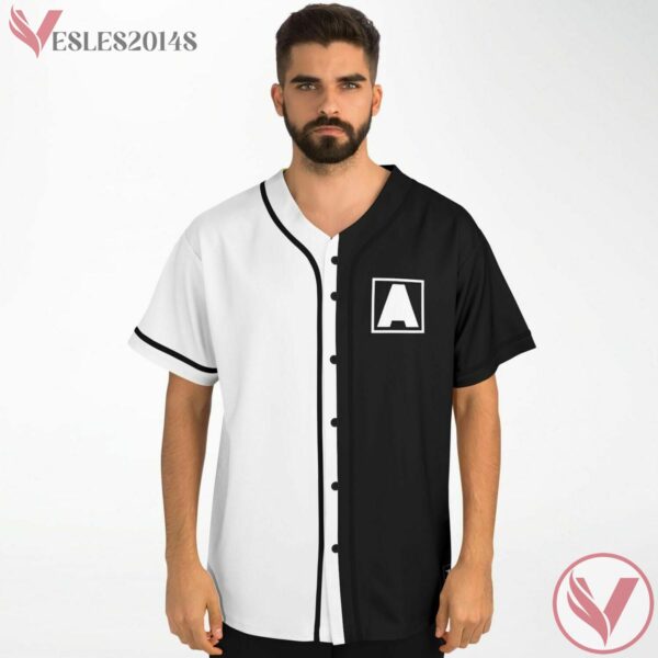 Kaushik ASOT custom White Black Yellow Split jersey V2 - Vesles2014s 2