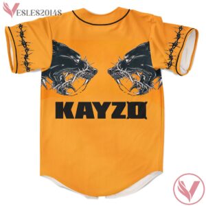 Kayzo Suffocate Custom Baseball Jersey for EDM festivals, EDM Music Gifts - Vesles2014s 1