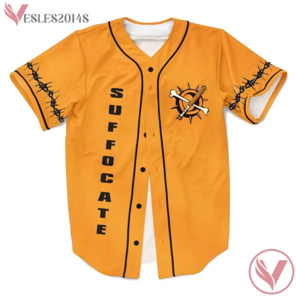Kayzo Suffocate Custom Baseball Jersey for EDM festivals, EDM Music Gifts - Vesles2014s