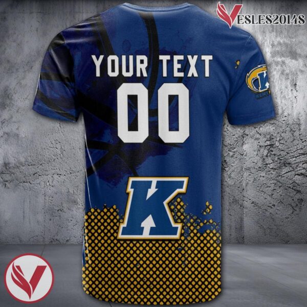 Kent State Golden Flashes Basketball Grunge Pattern Unique Personalized T Shirts - Vesles2014S 1