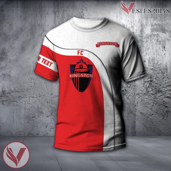 Kingston FC Curve Custom Shirt, Unique CA Soccer Style For Fans - Vesles2014s