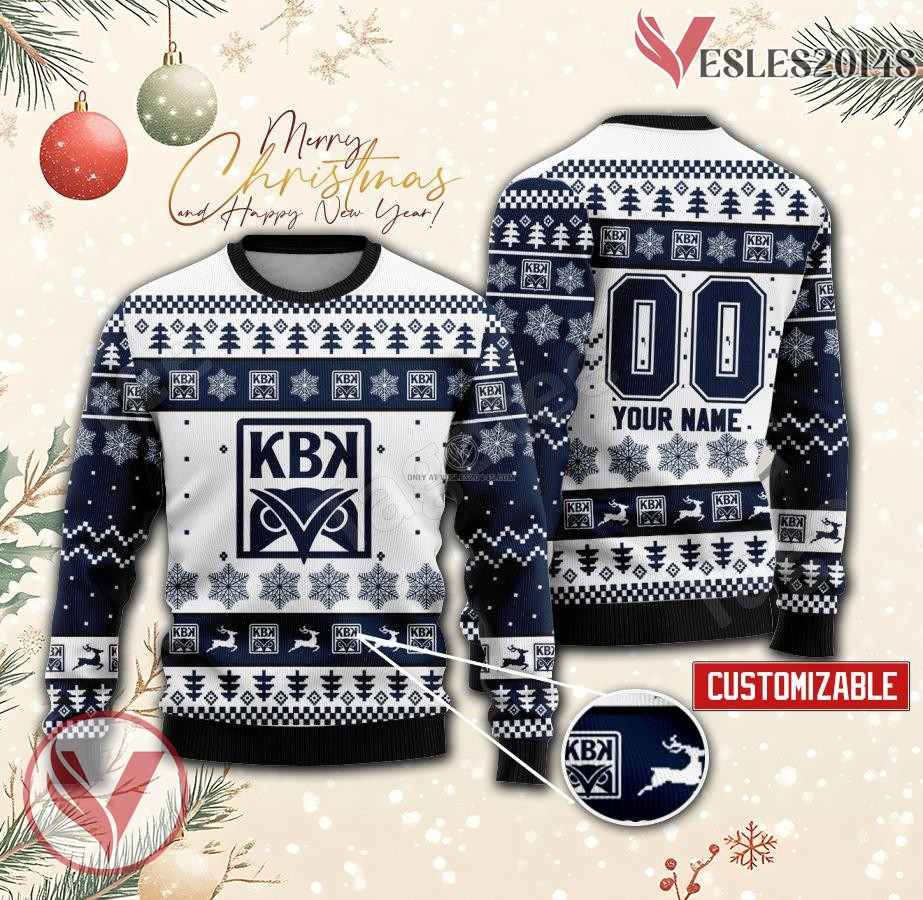 Kristiansund BK Custom Ugly Christmas Sweater, Unique Gift For Fans - Vesles2014s