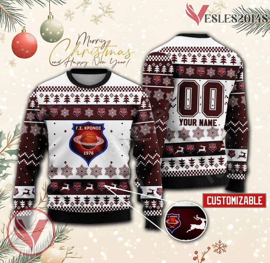 Kronos Women Custom Ugly Christmas Sweater, Unique Gift For Fans - Vesles2014s