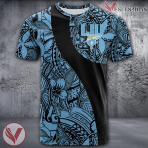 LIU Sharks NCAA Polynesian Pattern Shirt, Unique Gifts For Fans - Vesles2014s