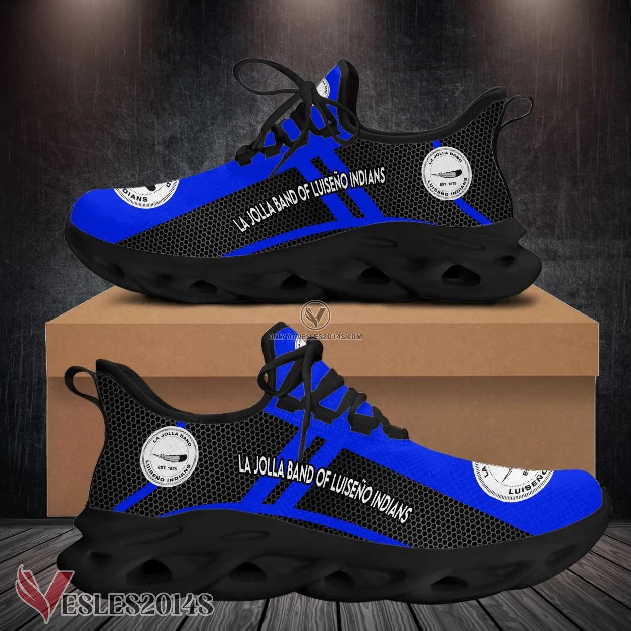 La Jolla Band Of Luiseño Indians Logo Custom Shoes, Best Running Shoes For Fans - Vesles2014S