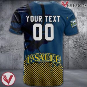 La Salle Explorers Basketball Grunge Pattern Unique Personalized T Shirts - Vesles2014S 1