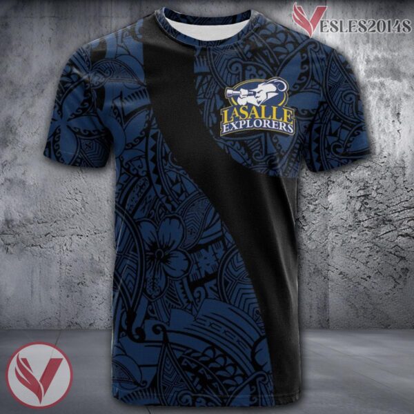 La Salle Explorers NCAA Polynesian Pattern Shirt, Unique Gifts For Fans - Vesles2014s