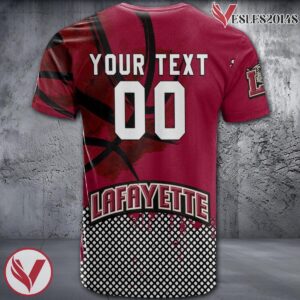 Lafayette Leopards Basketball Grunge Pattern Unique Personalized T Shirts - Vesles2014S 1