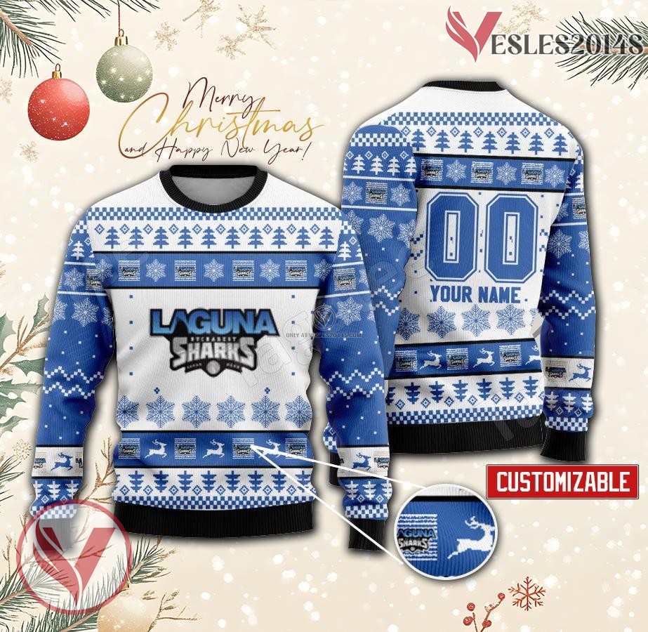 Laguna Bucuresti Custom Ugly Christmas Sweater, Unique Gift For Fans - Vesles2014s