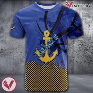 Lake Superior State Lakers Basketball Grunge Pattern Unique Personalized T Shirts - Vesles2014S