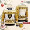 Lamborghini Logo Personalized Ugly Christmas Sweater, Unique Gift For Fans - Vesles2014s