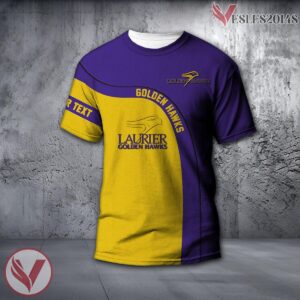 Laurier Golden Hawks Custom Shirt, Curve CA CIS Personalized Gifts For Fans - Vesles2014s