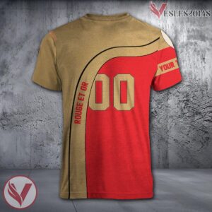 Laval Rouge et Or Custom Shirt, Curve CA CIS Personalized Gifts For Fans - Vesles2014s 1