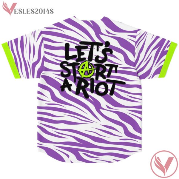 Let’s Start A Riot Baseball Jersey - Vesles2014s 1