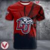 Liberty Flames Basketball Grunge Pattern Unique Personalized T Shirts - Vesles2014S