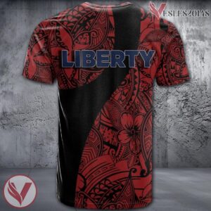 Liberty Flames NCAA Polynesian Pattern Shirt, Unique Gifts For Fans - Vesles2014s 1