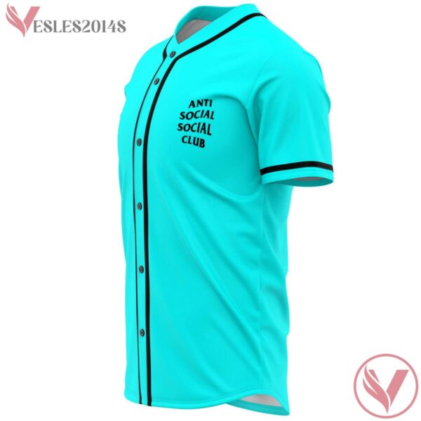 Light Blue Anti Social Custom Jersey - Vesles2014s 2