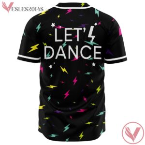 Lightning Bolt Pattern Let’s Dance Tiesto Jersey Baseball Custom - Vesles2014s 1