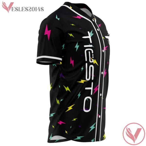 Lightning Bolt Pattern Let’s Dance Tiesto Jersey Baseball Custom - Vesles2014s 3