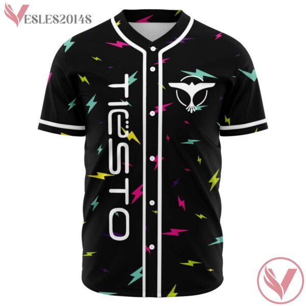Lightning Bolt Pattern Let’s Dance Tiesto Jersey Baseball Custom - Vesles2014s