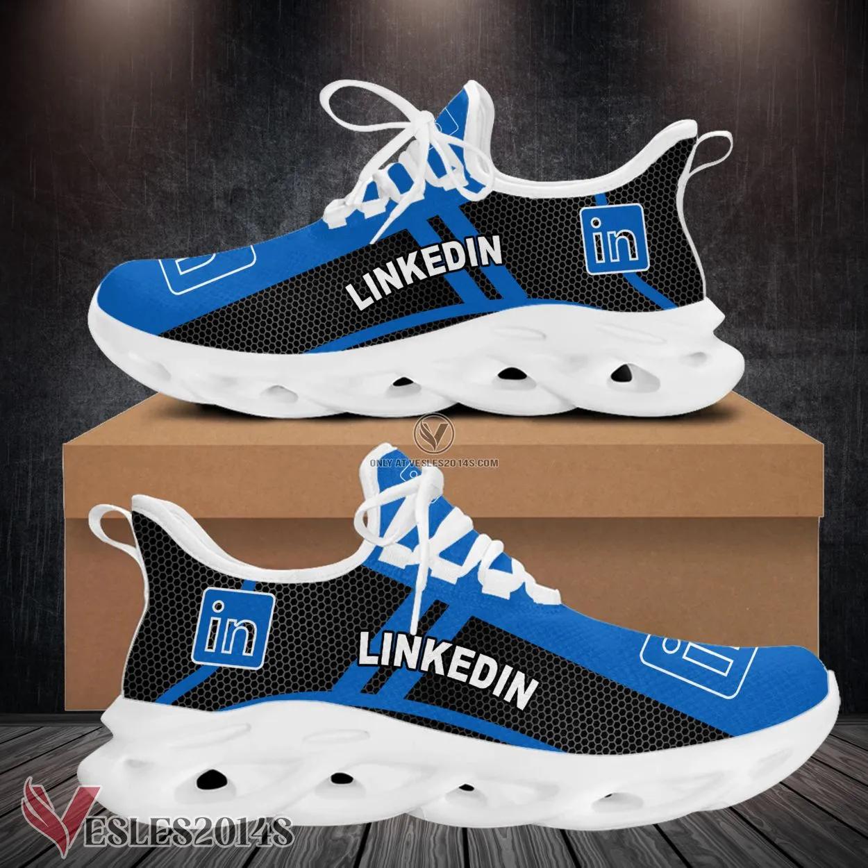 Linkedin Logo Custom Shoes, Best Running Shoes For Fans - Vesles2014S 1
