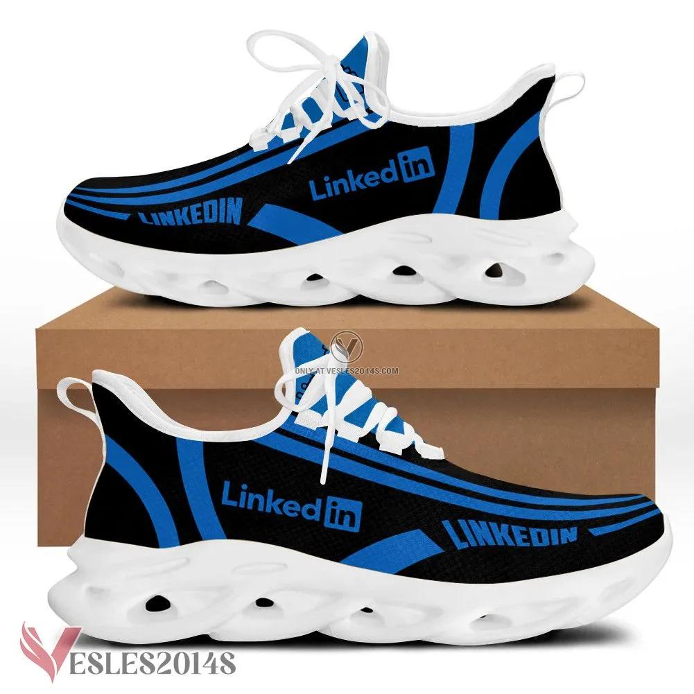 Linkedin Logo Custom Shoes Style 1, Best Running Shoes For Fans - Vesles2014S 1