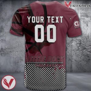 Little Rock Trojans Basketball Grunge Pattern Unique Personalized T Shirts - Vesles2014S 1