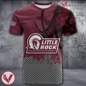 Little Rock Trojans Basketball Grunge Pattern Unique Personalized T Shirts - Vesles2014S