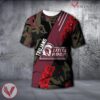 Little Rock Trojans NCAA With Red Poppy Flower 3D Shirt, Unique Gift For Fans - Vesles2014S