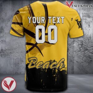 Long Beach State 49ers Basketball Grunge Pattern Unique Personalized T Shirts - Vesles2014S 1