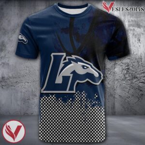 Longwood Lancers Basketball Grunge Pattern Unique Personalized T Shirts - Vesles2014S