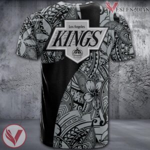 Los Angeles Kings Polynesian Pattern Shirt, Unique Gifts For NHL Fans - Vesles2014s 1