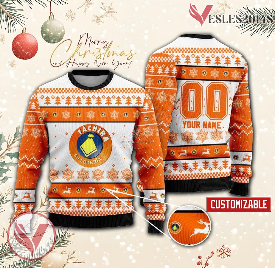 Lotería del Táchira Custom Ugly Christmas Sweater, Unique Gift For Fans - Vesles2014s