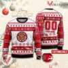 Louisiana-Lafayette College Rugby Custom Ugly Christmas Sweater, Unique Gift For Fans - Vesles2014s