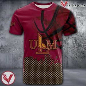 Louisiana-Monroe Warhawks Basketball Grunge Pattern Unique Personalized T Shirts - Vesles2014S