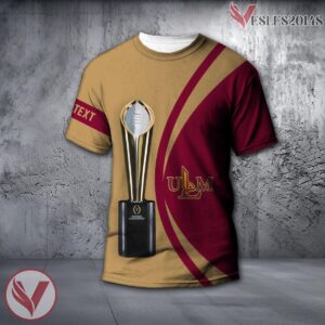 Louisiana-Monroe Warhawks NCAA 2022 National Champions Legendary 3D Shirt - Vesles2014S