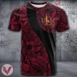 Louisiana-Monroe Warhawks NCAA Polynesian Pattern Shirt, Unique Gifts For Fans - Vesles2014s